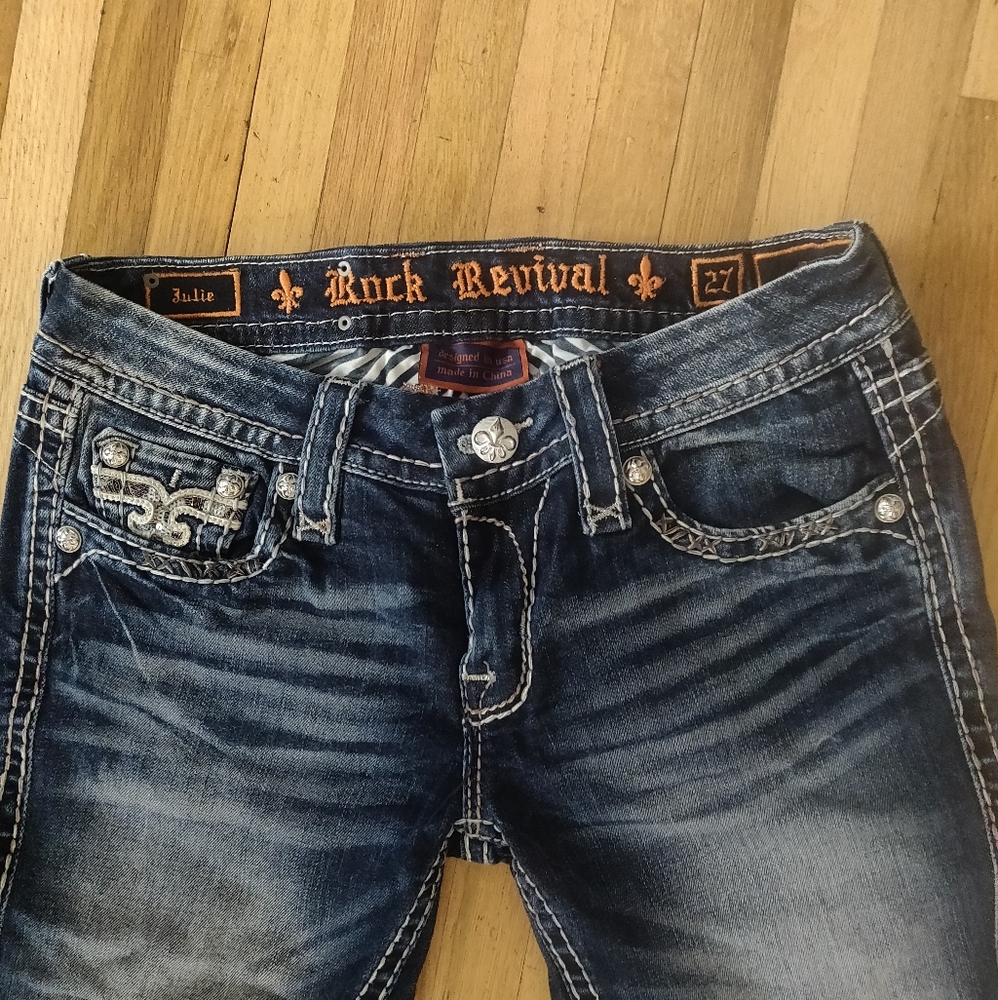 Rock Revival Capris